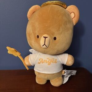 White Angel Mocha 14in Milk Mocha Bear Plush Round1 Exclusive Brand NEW with TAG